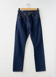 Jeans coupe droite fermeture boutonnée sur le devant taille normale bleu LEVIS homme