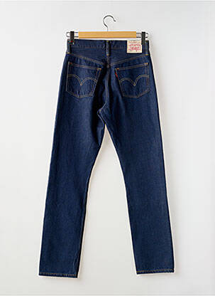 Jeans coupe droite fermeture boutonnée sur le devant taille normale bleu LEVIS homme