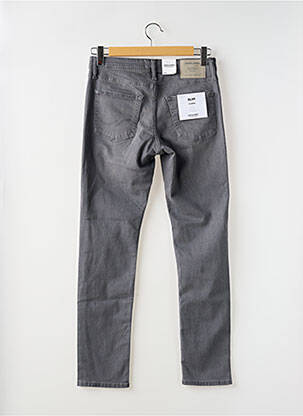 Jeans coupe slim fermeture boutonnée sur le devant taille normale gris JACK & JONES homme