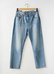 Jeans coupe droite taille haute taille haute bleu LEVIS femme