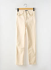 Jeans coupe slim beige PIECES pour femme seconde vue