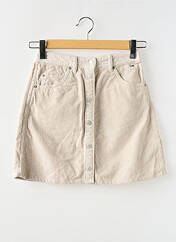 Jupe courte beige TOMMY HILFIGER pour femme seconde vue
