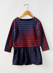 Robe mi-longue bleu PETIT BATEAU pour fille seconde vue