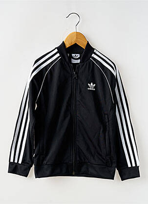 Veste casual noir ADIDAS pour garçon
