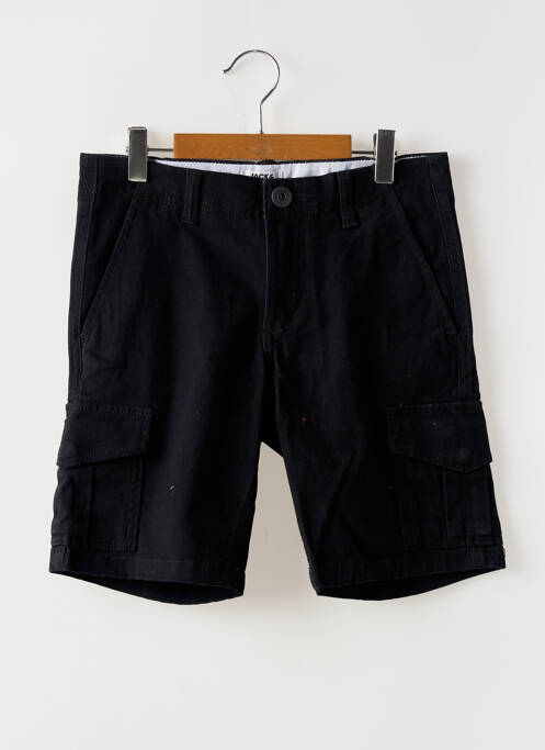 Bermuda noir JACK & JONES pour garçon