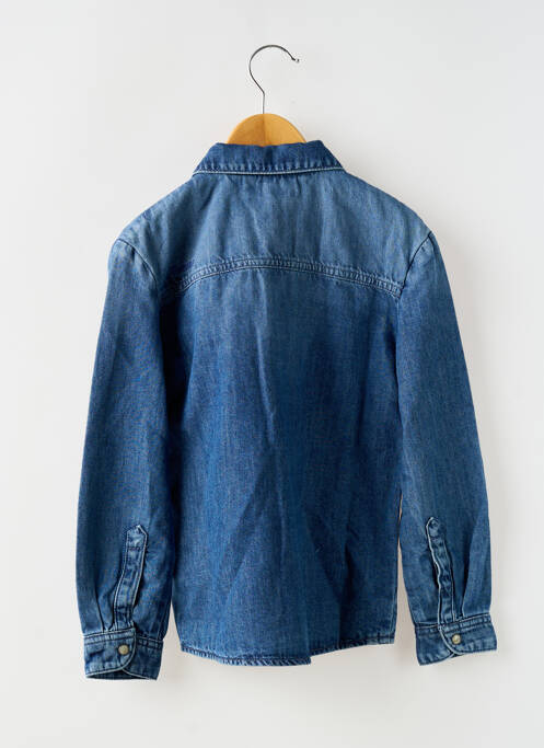 Chemise manches longues bleu TOMMY HILFIGER pour garçon