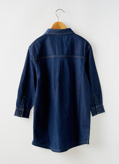 Robe mi-longue bleu PETIT BATEAU pour fille