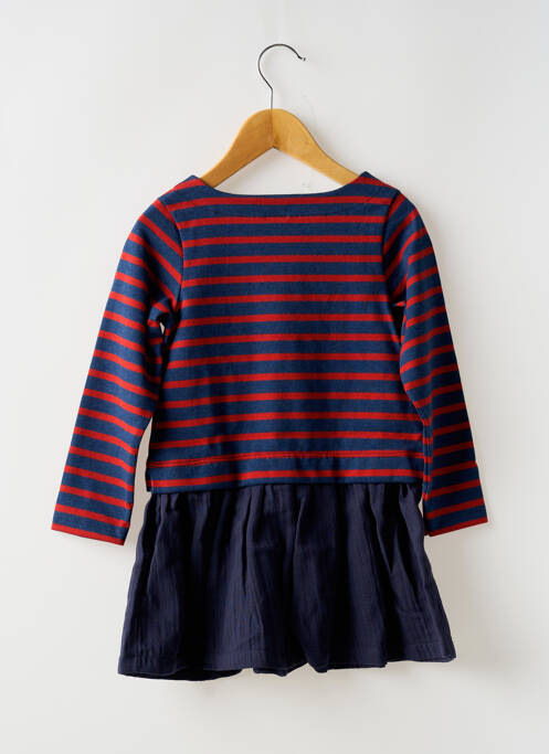 Robe mi-longue bleu PETIT BATEAU pour fille