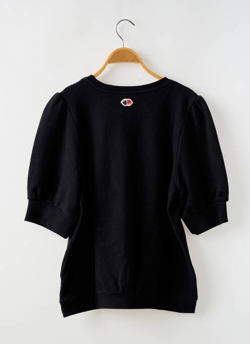 Sweat-shirt noir LA PETITE FRANCAISE pour femme