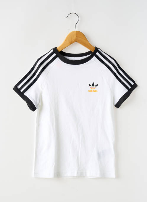 T-shirt blanc ADIDAS pour garçon