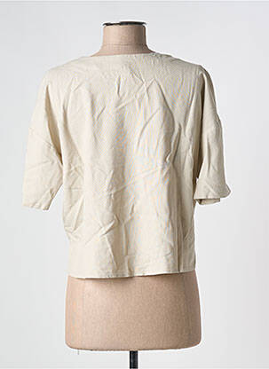 Veste casual coupe droite beige VERO MODA femme