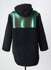 Manteau long noir WILD pour femme seconde vue