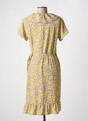 Robe mi-longue jaune NOISY MAY pour femme seconde vue