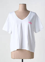 T-shirt blanc PIECES pour femme seconde vue