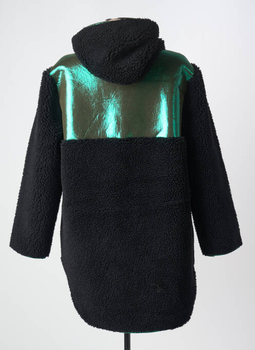 Manteau long noir WILD pour femme