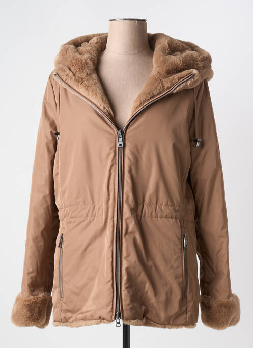 Parka beige GEOX pour femme