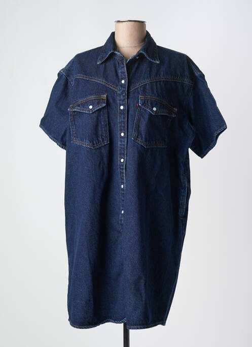 Robe courte bleu LEVIS pour femme