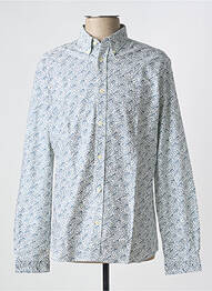 Chemise manches longues imprimé fantaisie gris CUISSE DE GRENOUILLE homme