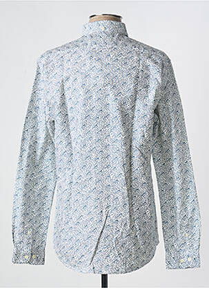 Chemise manches longues imprimé fantaisie gris CUISSE DE GRENOUILLE homme