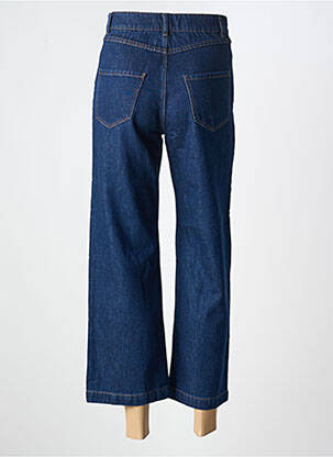 Jeans coupe large stretch taille haute bleu I.CODE (By IKKS) femme