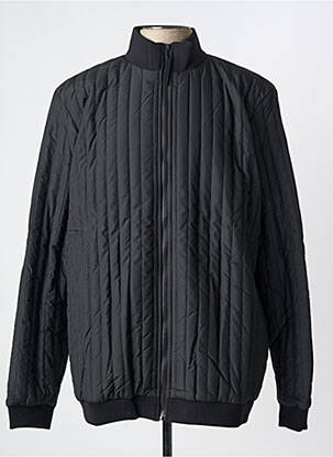 Blouson noir RAINS pour homme