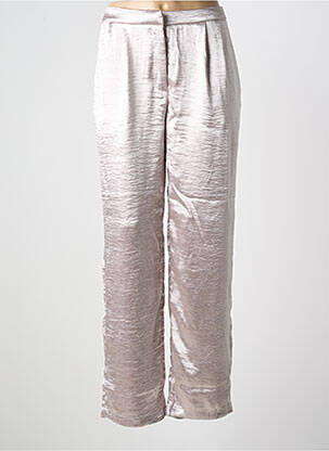 Pantalon chino argent VILA pour femme