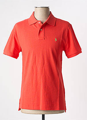 Polo rouge RALPH LAUREN pour homme