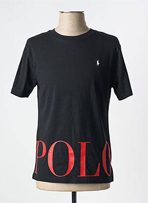 T-shirt noir RALPH LAUREN pour homme