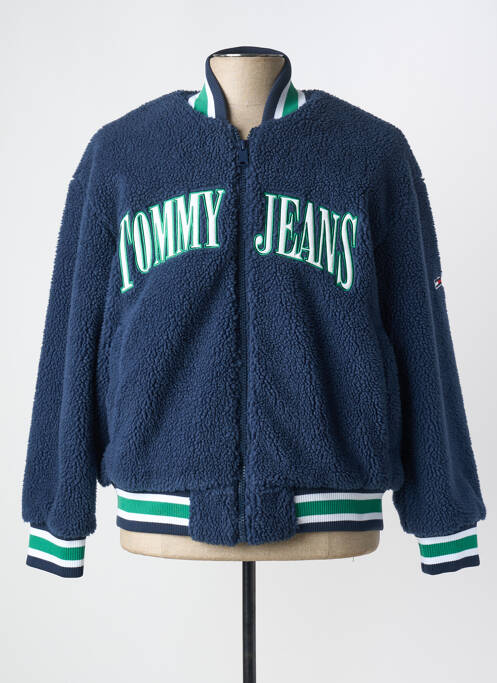Blouson bleu TOMMY HILFIGER pour homme