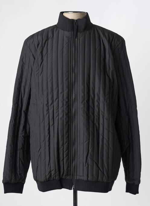Blouson noir RAINS pour homme
