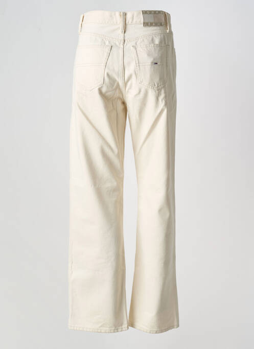 Jeans coupe large beige TOMMY HILFIGER pour femme