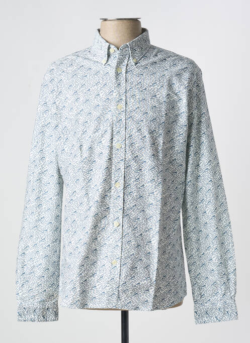 Chemise manches longues gris CUISSE DE GRENOUILLE pour homme