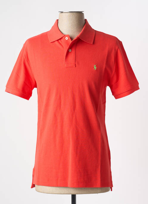 Polo rouge RALPH LAUREN pour homme