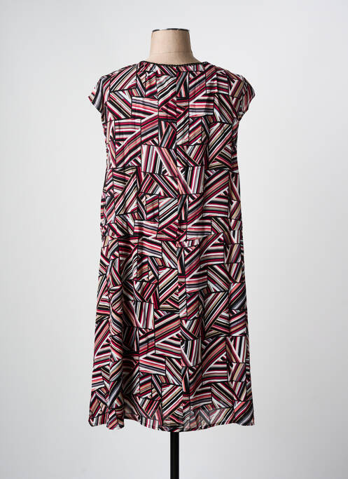 Robe mi-longue noir ARELINE femme