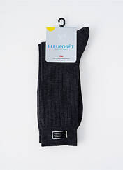 Chaussettes gris BLEU FORET pour homme seconde vue