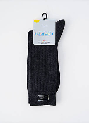 Chaussettes gris BLEU FORET pour homme