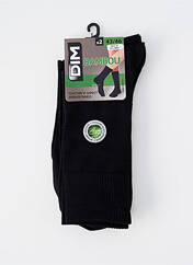 Chaussettes noir DIM pour homme seconde vue
