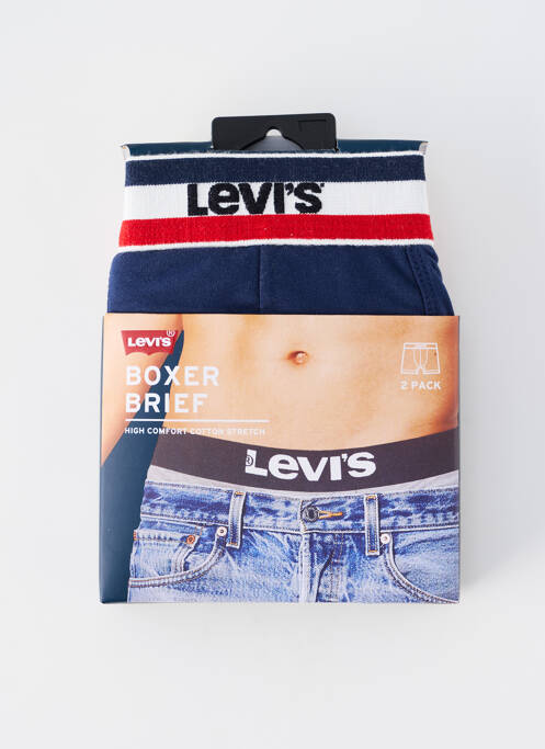 Boxer bleu LEVIS pour homme