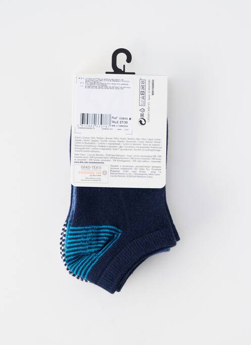 Chaussettes bleu DIM pour garçon