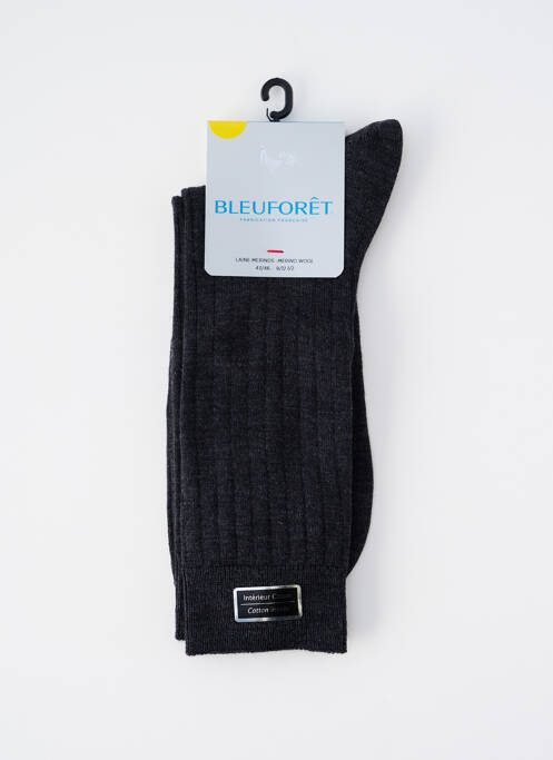Chaussettes gris BLEU FORET pour homme