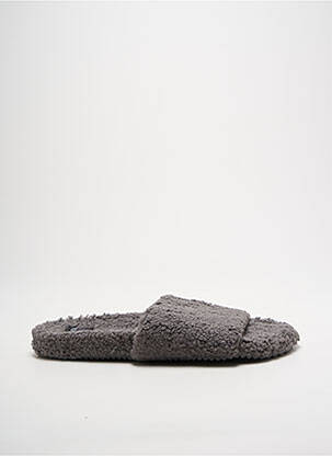 Mules/sabots bout ouvert talon plat jusqu'à 3cm gris APOLLO femme