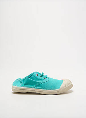 Baskets bout rond bout rond vert BENSIMON enfant