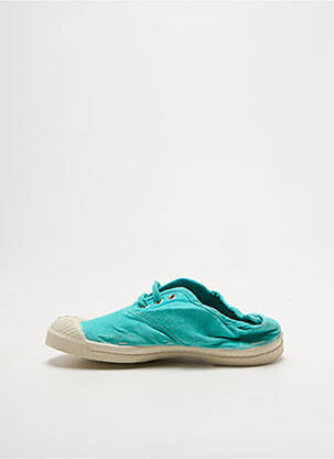Baskets bout rond bout rond vert BENSIMON enfant