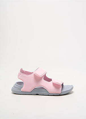 Sandales/Nu pieds rose ADIDAS pour fille