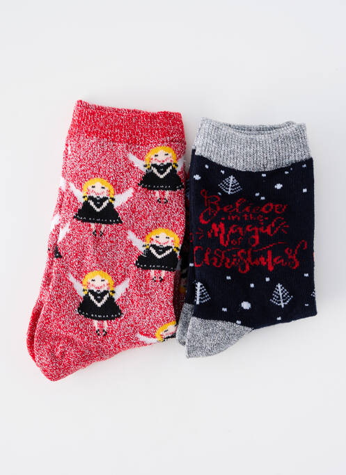 Chaussettes rouge APOLLO pour fille