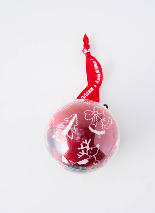 Chaussettes rouge APOLLO pour unisexe