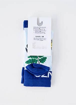 Chaussettes imprimé fantaisie bleu KENZO garçon