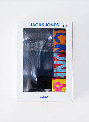 Boxer elastique à la taille bleu JACK & JONES garçon