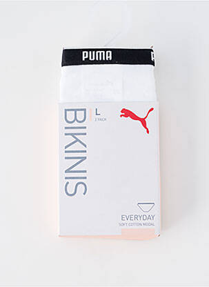 Slip blanc PUMA pour homme