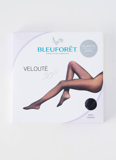 Collants noir BLEU FORET pour femme